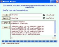 WinFax Merger screenshot